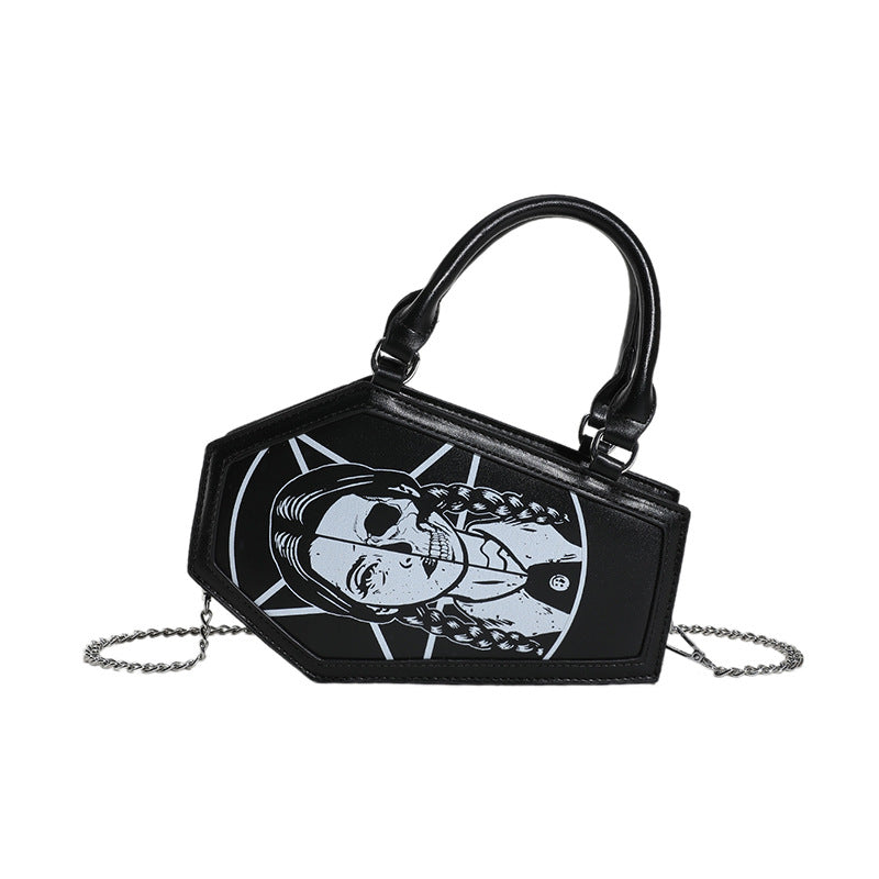 Gothic style shoulder crossbody bag